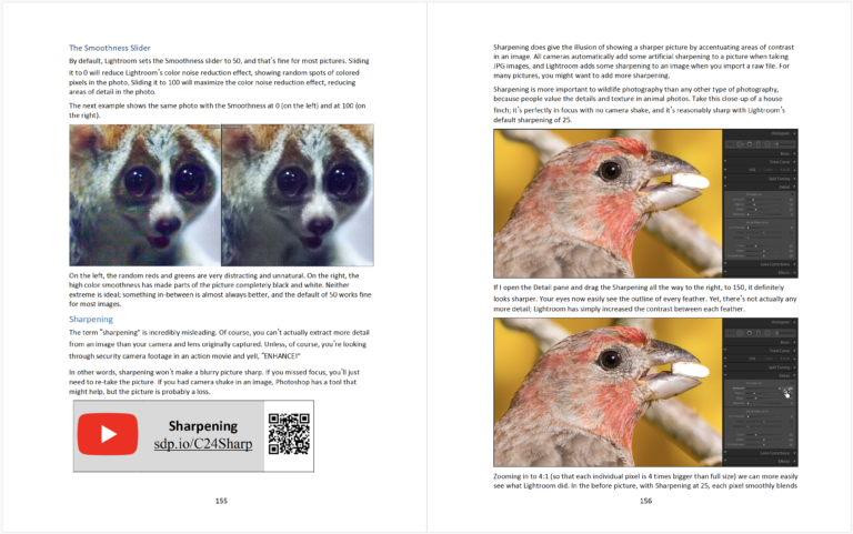 Sample pages from Lightroom Classic 2024 Made Fast, Fun, & Easy (3 of 4)
