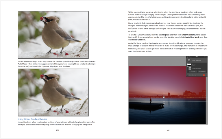 Sample pages from Lightroom Classic 2024 Made Fast, Fun, & Easy (4 of 4)