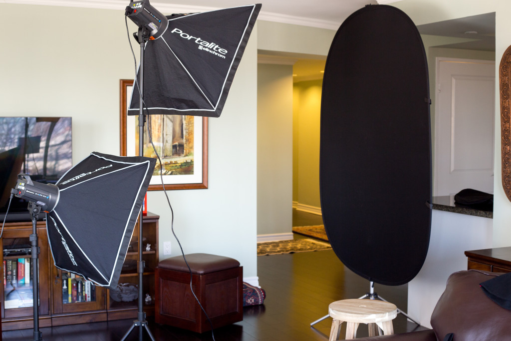 Where the magic happens! You don't need lots of fancy equipment, but a basic neutral backdrop and lights are essential. While natural light shoots are becoming popular, a fashion photographer must be a master of studio photography.