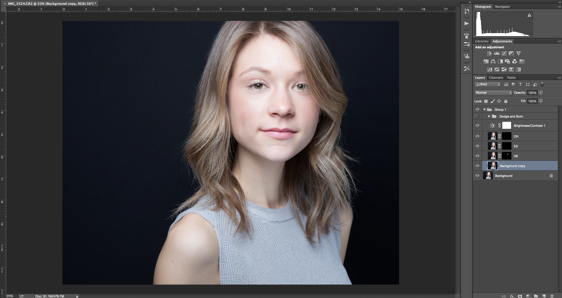 Dodging and Burning in Portrait Photography | Northrup.Photo